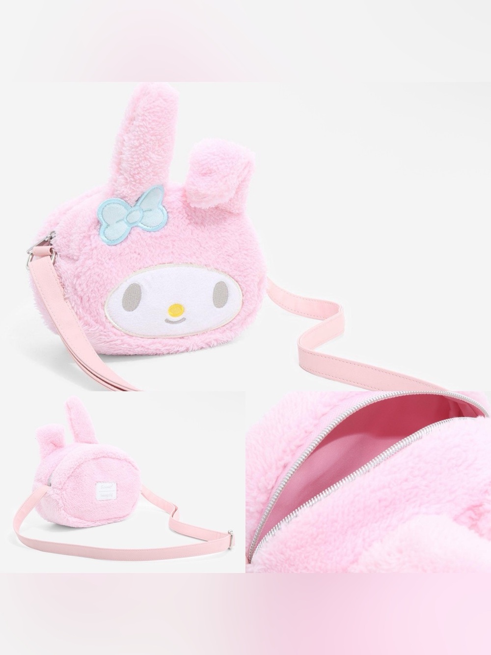NWOT Loungefly My Melody Plush Crossbody
Bag